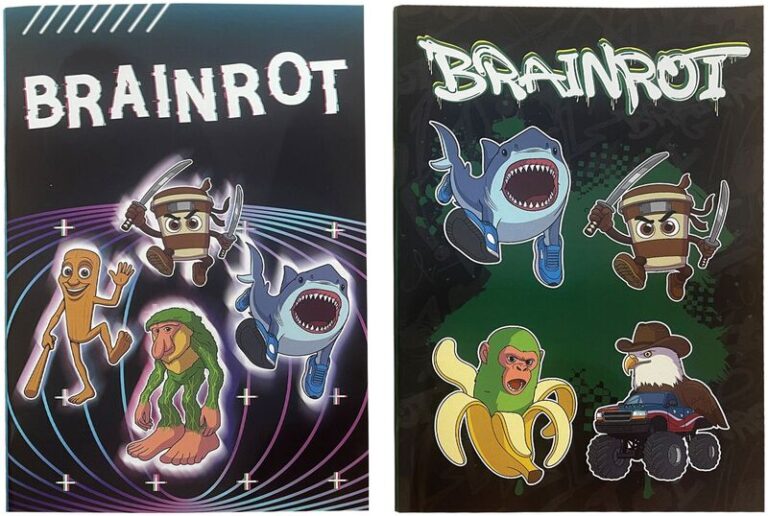 Toikido Brainrot Τετράδιο 17x25-2 Σχέδια-1Τμχ (364-02400)