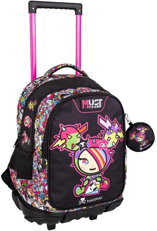 Tokidoki 25 Σακίδιο Trolley Μαύρο (000470333)