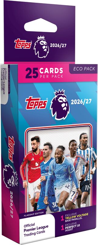 Topps Premier League 2027 Eco Pack (60.510.27.GR.55.0)