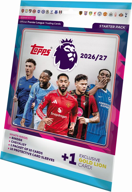 Topps Premier League 2027 Starter Pack (60.510.27.GR.50.0)