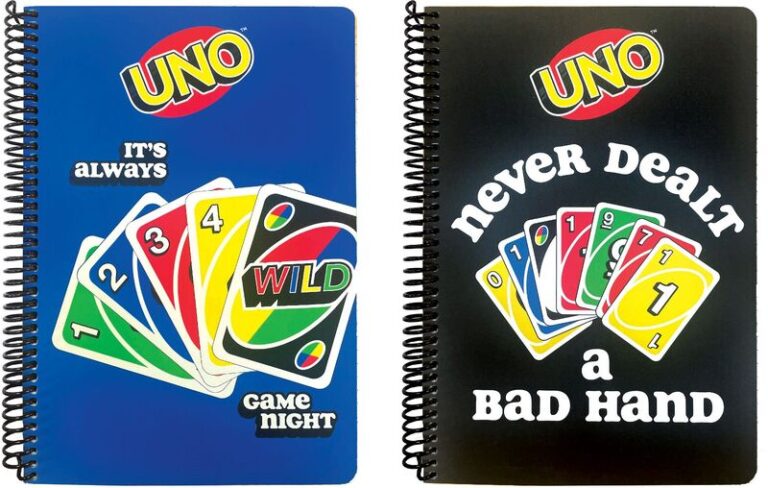 Uno Bad Hand-Game Night Τετράδιο 17X25 Σπιράλ 3 Θεμάτων 105 Φύλλων-2 Σχέδια (349-49403)