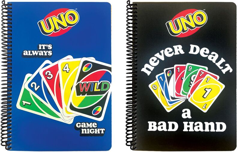 Uno Bad Hand-Game Night Τετράδιο 17X25 Σπιράλ 3 Θεμάτων 105 Φύλλων-2 Σχέδια (349-49403)