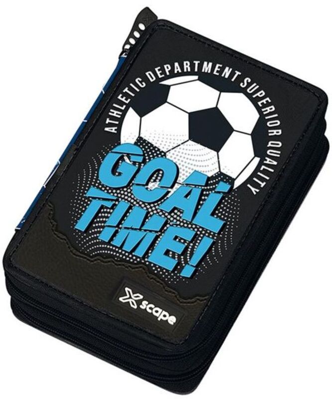 Xscape 25 Κασετίνα Διπλή Γεμάτη Football (259337)