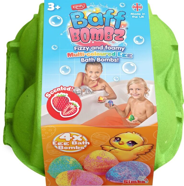 Zimpli Kids Baff Bombz Fizz Egg 4Τμχ (7066)