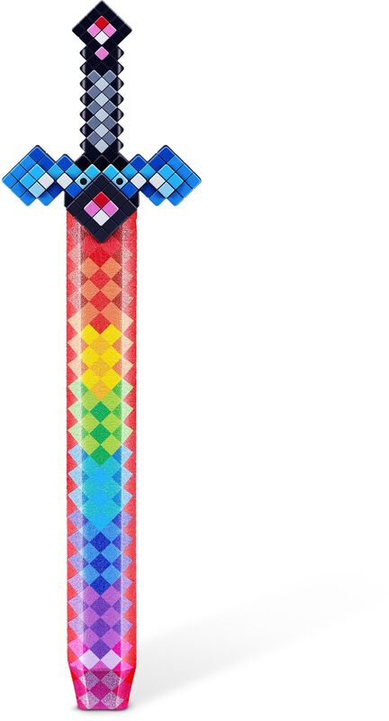 Zuru X-Shot Σπαθί Pixel Swords-4 Σχέδια (36901)
