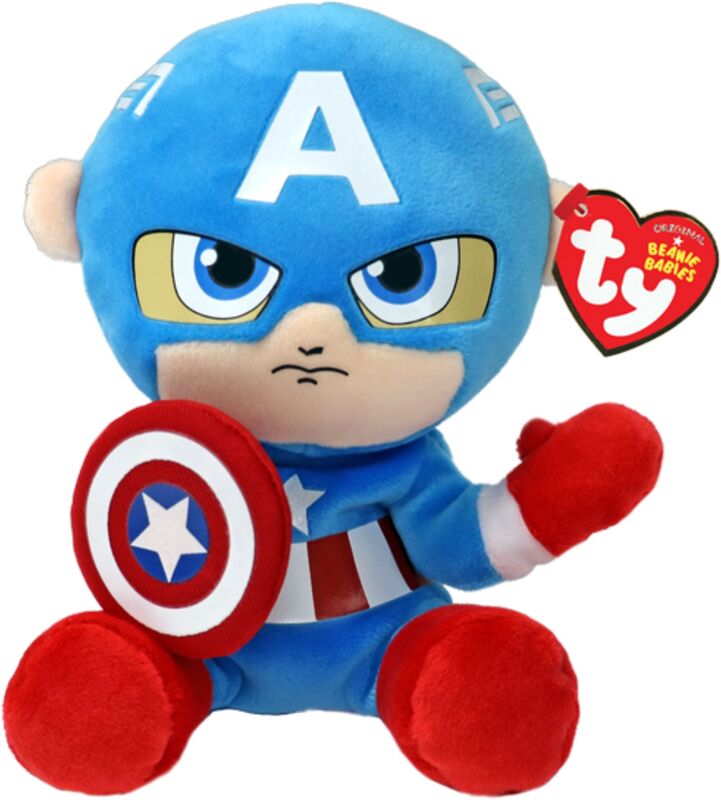 Λούτρινο Floppy Captain America 15cm (1607-44002)