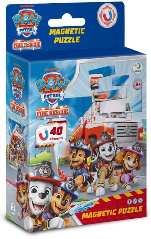 Μαγνητικό Παζλ Paw Patrol Fire Fighters (200648)