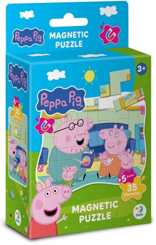 Μαγνητικό Παζλ Peppa Pig Cozy Evening (200758)