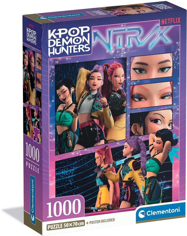 Παζλ 1000 H.Q.K-Pop Demon Hunters (1260-37125)