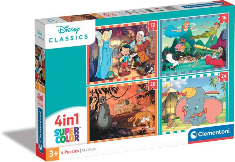 Παζλ 4 In 1 Disney Classic (1200-21523)
