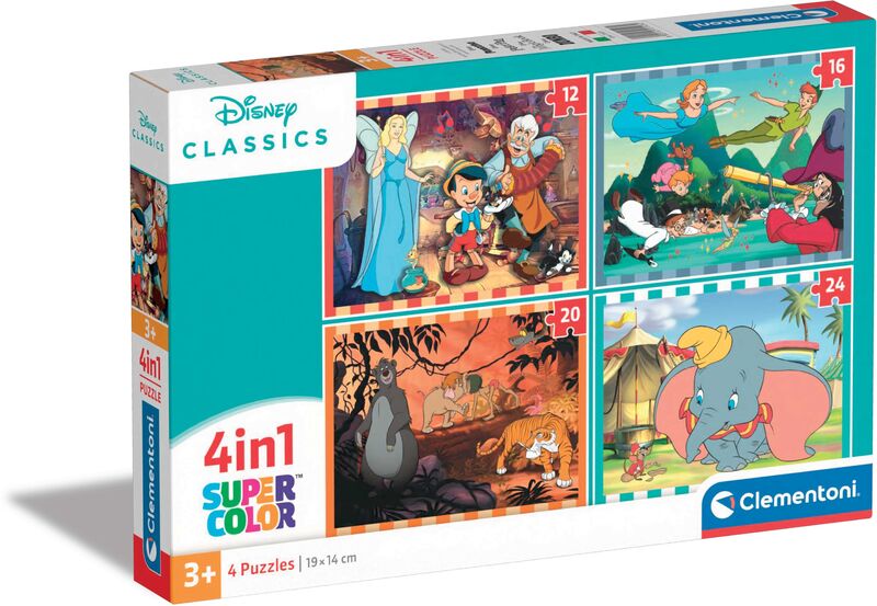 Παζλ 4 In 1 Disney Classic (1200-21523)