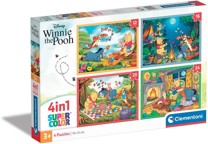 Παζλ 4 In 1 Winnie The Pooh (1200-21514)