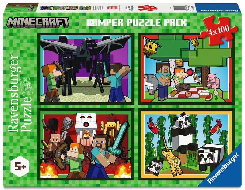 Παζλ 4X100 Minecraft (12004290)