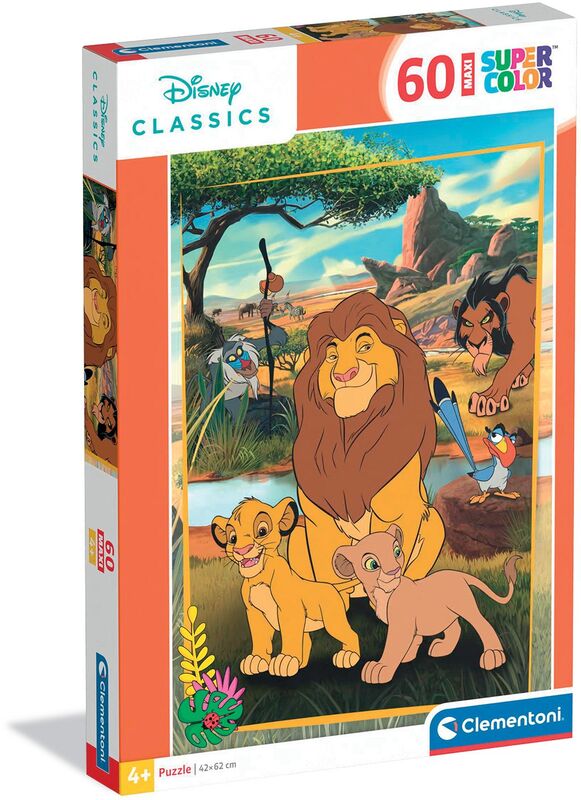 Παζλ 60 Maxi Lion King (1200-26314)