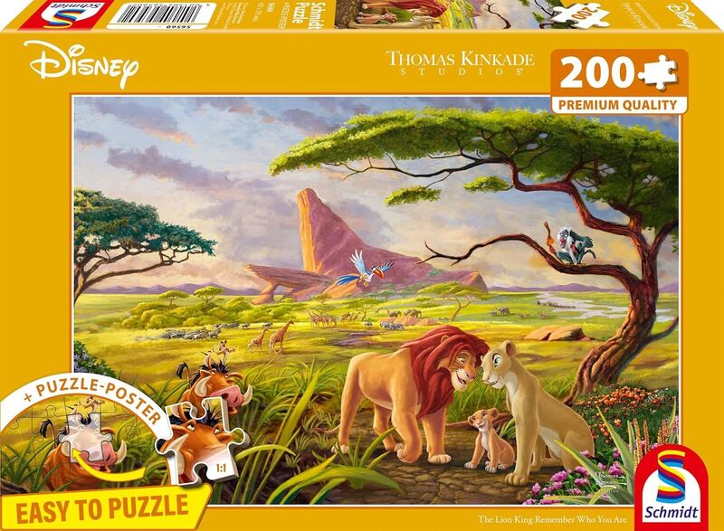 Παζλ Kinkade Disney 200-The Lion King-Remember Who You Are (56560)