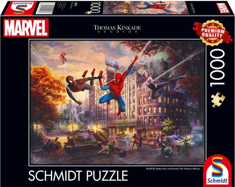 Παζλ Kinkade Marvel 1000-Spider-Man And Friends:The Ultimate Alliance (59957)