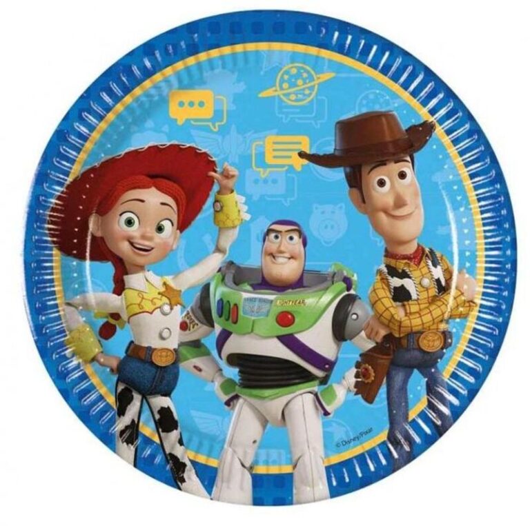 Πιάτα Μεγάλα Toy Story 5 23cm 8Τμχ (98426)