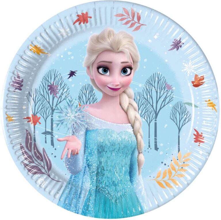 Πιάτα Μεσαία Frozen Idyllic Wonder 20cm 8Τμχ (97269)