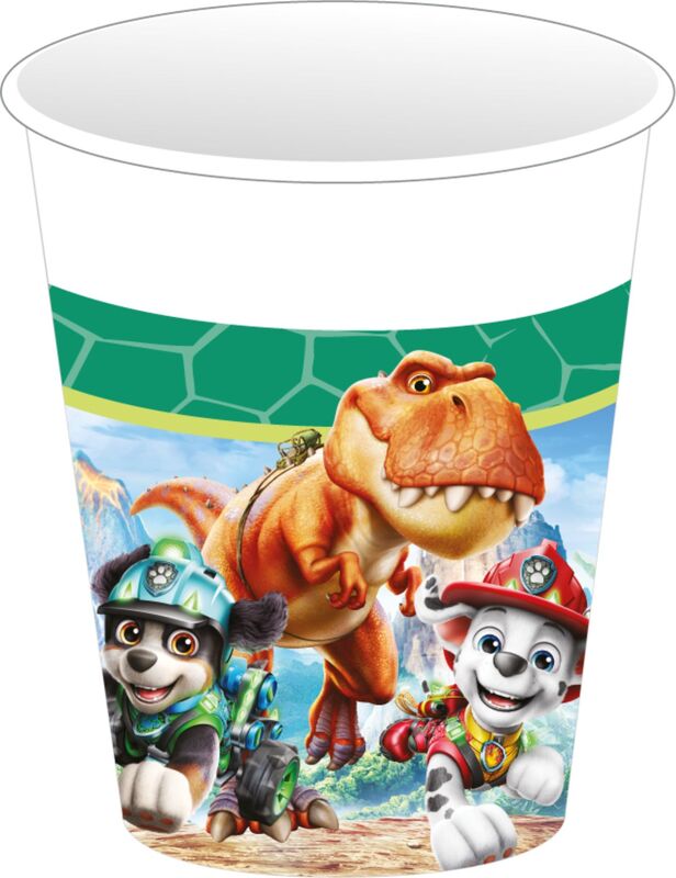 Ποτήρια Paw Patrol Dino Χάρτινα 200ml 8Τμχ (98798)