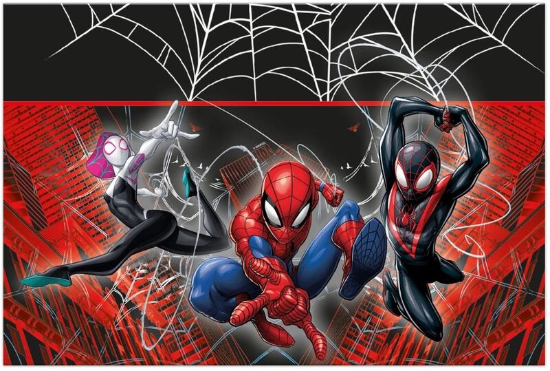 Τραπεζομάντηλο Spiderman World Of Web 120x180 (97321)